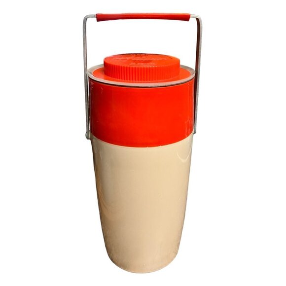 Vintage Aladdin Twin Tote Thermos - Picture 1 of 15